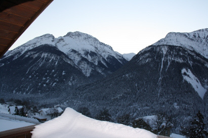 Ausblick vom Südbalkon