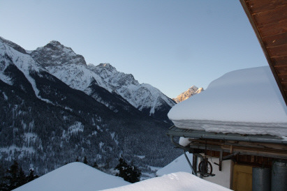Aussicht vom Südbalkon